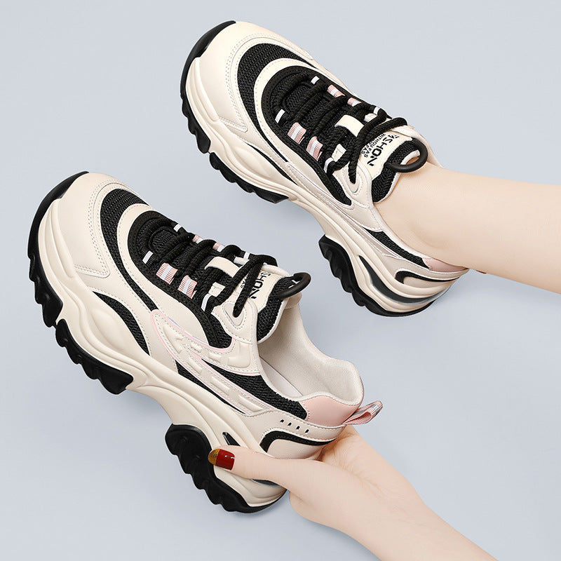 Damen Chunky Lauf-Sneaker mit hochdämpfender Sohle und atmungsaktivem Obermaterial R&B