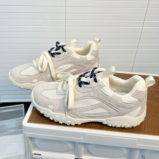 Damen Sportliche Sneakers mit atmungsaktivem Mesh und rutschfester Sohle R&B