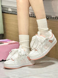 Damen Sportliche Sneakers mit praktischer Schnürung und atmungsaktiver Mesh-Oberfläche