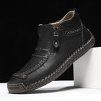 Herren modische Stiefel mit praktischem Reißverschluss R&B