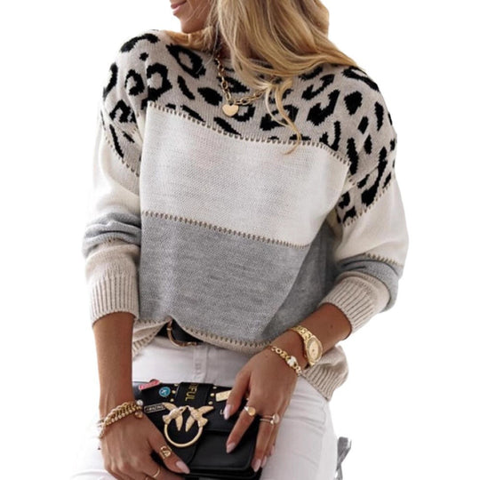 Damen eleganter und modischer Pullover R&B