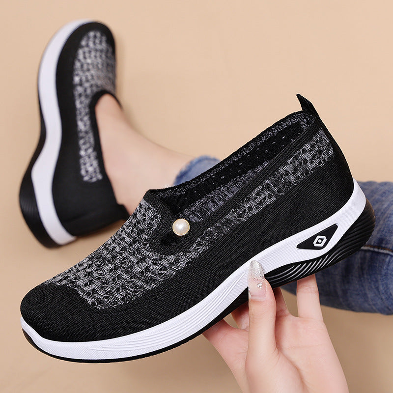 Damen Komfortable Strickschuhe mit ergonomischem Design R&B