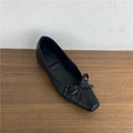 Damen elegante Ballerinas mit modischer Schleifenverzierung R&B