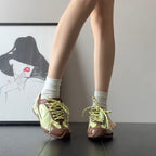 Damen sportliche Freizeitsneaker mit atmungsaktivem Mesh-Obermaterial und innovativer Dämpfungstechnologie R&B
