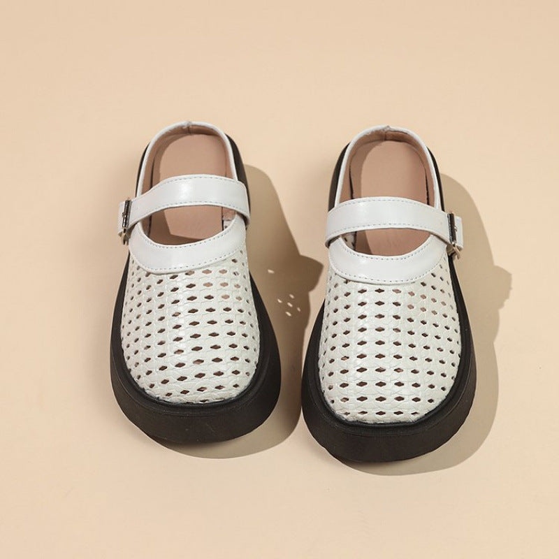 Damen Atmungsaktive Clogs mit verstellbarem Riemen R&B
