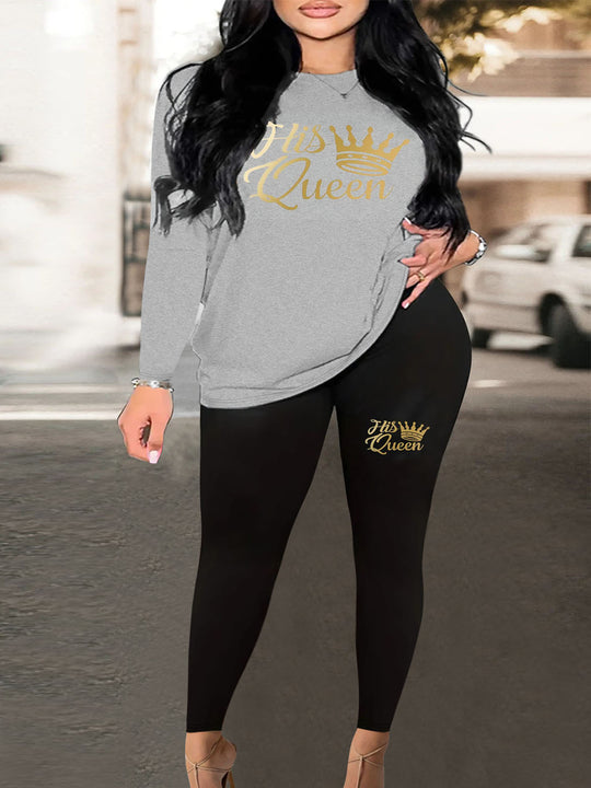 Damen Lässiges Sweatshirt mit originellem Bärenmotiv R&B
