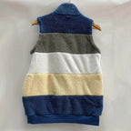 Damen kuschelige Fleece-Jacke mit hohen Kragen und praktischen Reißverschlusstaschen R&B