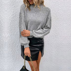 Damen eleganter Pullover mit Perlenbesatz R&B
