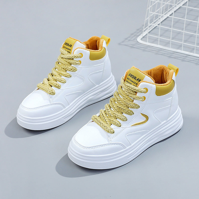 Damen Hochsportliche Sneaker mit modischer Schnürung R&B