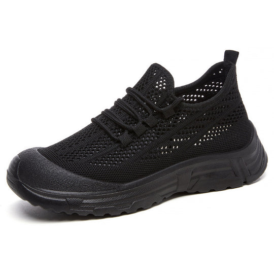 Damen Atmungsaktive Lauf-Sneaker mit flexiblem Schnellschnürsystem R&B