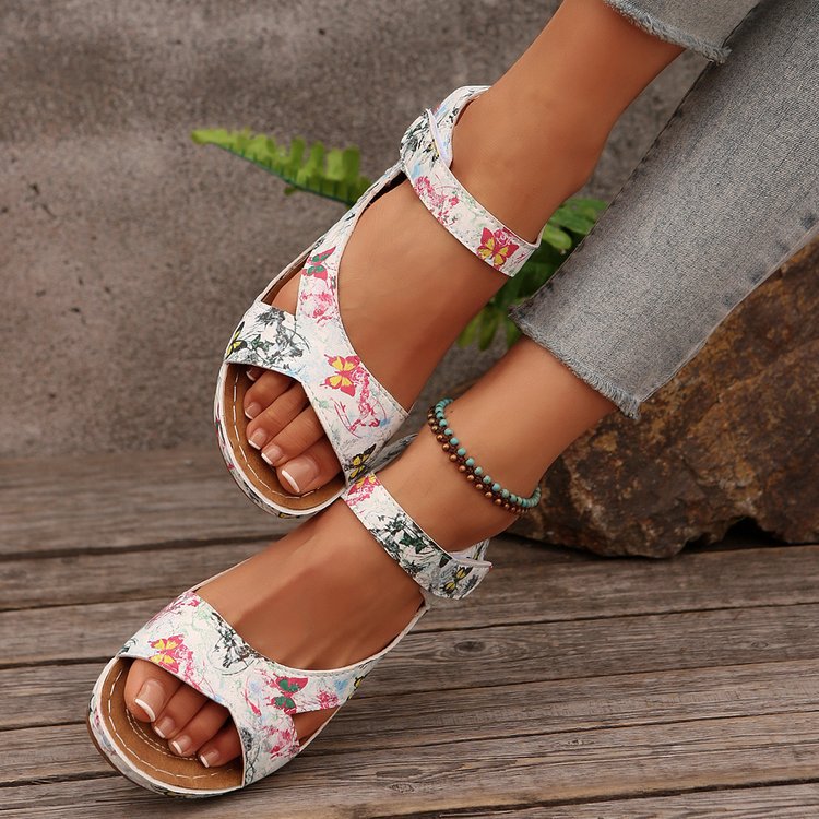Damen Komfortable Wellness-Sandalen R&B