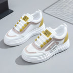Damen komfortable Sneakers mit atmungsaktive Mesh-Oberfläche und dämpfendem Sohlenprofil R&B