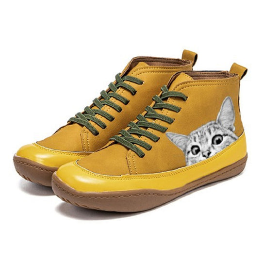 Damen Sneaker mit tierischem Motiv R&B