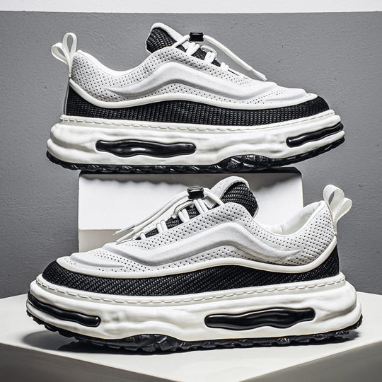 Damen Sportliche Air-Sohle Sneakers mit atmungsaktivem Obermaterial und flexiblem Design R&B
