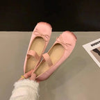 Damen Ballerinas mit anpassbarem Riemchen und eleganter Schleifenapplikation R&B