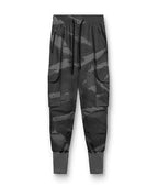 Damen Cargo-Hose mit praktischen Reißverschlusstaschen und elastischem Bund R&B
