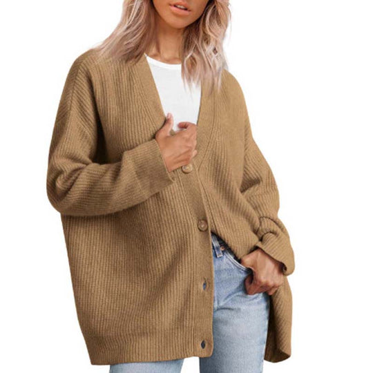 R&B | Klassische Strick-Strickjacke für Alltag