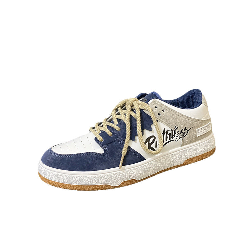 Damen Sneaker mit sportlichem Design und gepolstertem Kragen R&B
