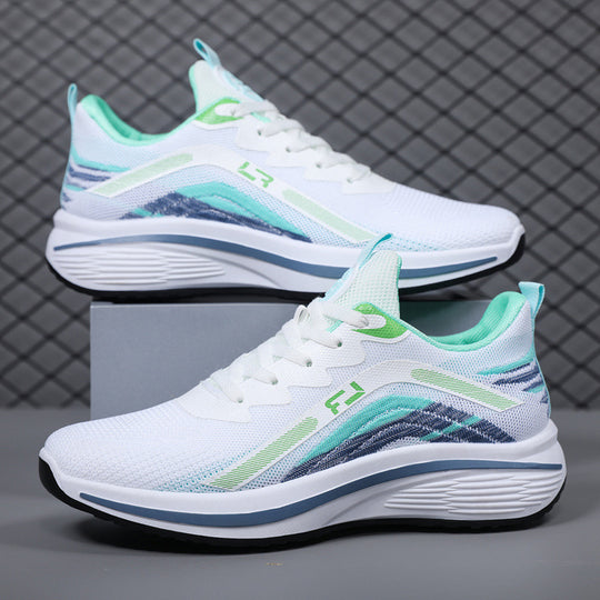 Damen Sportliche Laufschuh mit atmungsaktiver Mesh-Oberfläche und flexiblem Dämpfungssystem R&B