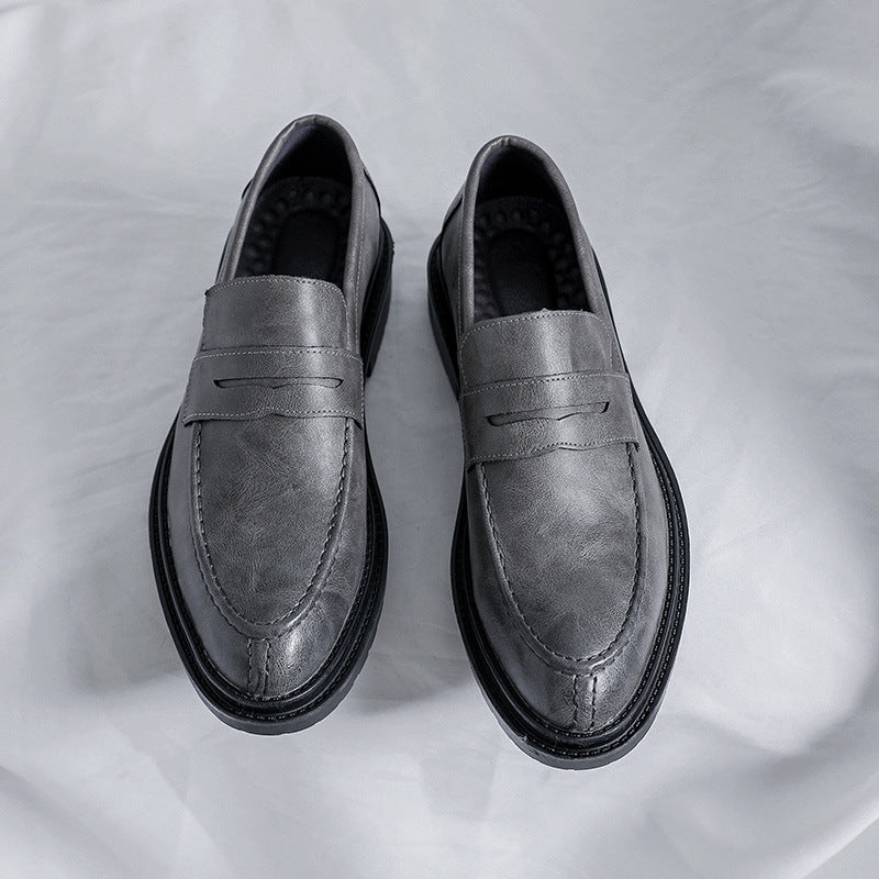 Damen Lederslipper mit rutschfester Profilsohle und eleganter Applikation R&B