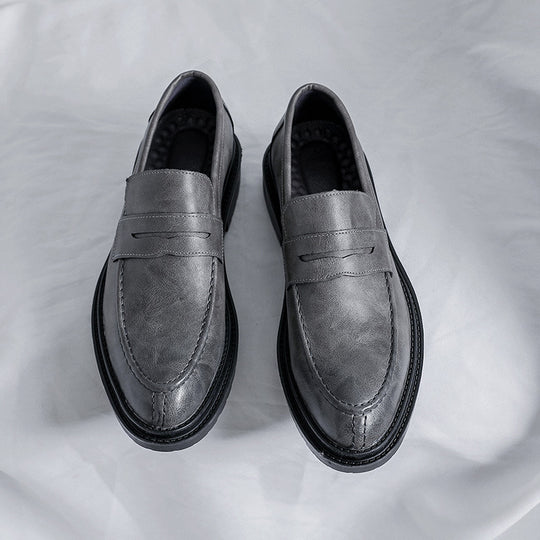 Damen Lederslipper mit rutschfester Profilsohle und eleganter Applikation R&B
