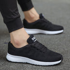 Damen atmungsaktive Sport-Sneaker mit flexiblem Obermaterial und rutschfester Sohle