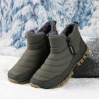 Damen Winterstiefel mit kuscheligem Futter und rutschfester Profilsohle R&B
