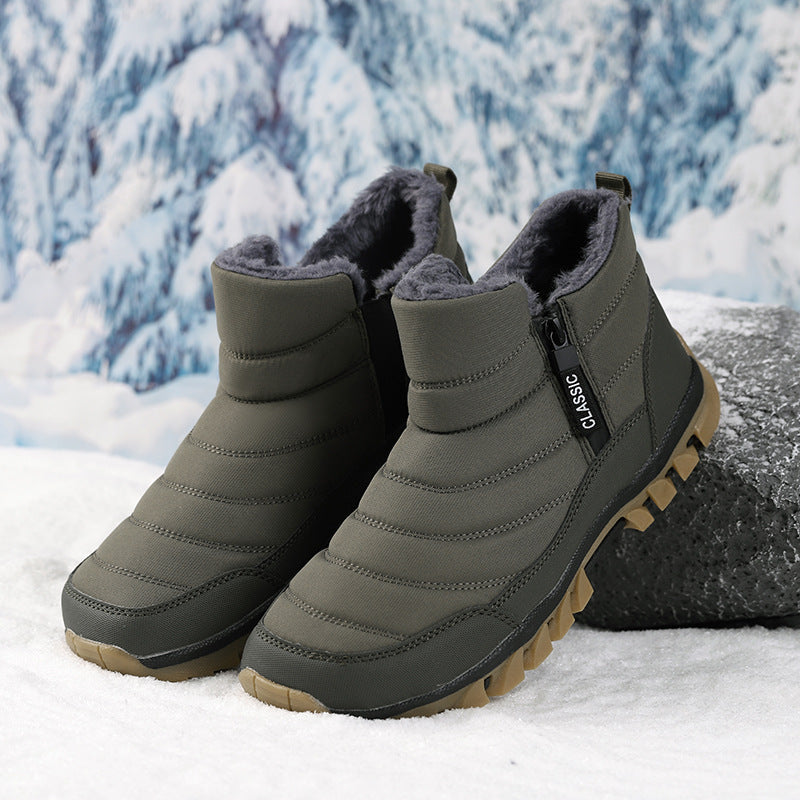 Damen Winterstiefel mit kuscheligem Futter und rutschfester Profilsohle R&B