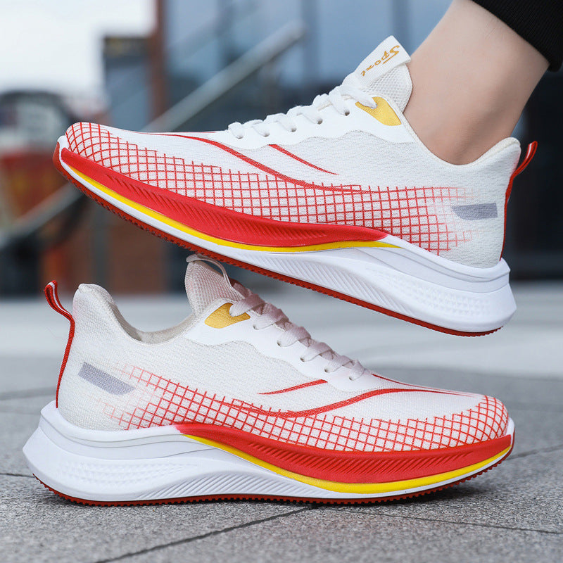 Damen Hochtechnologische Laufschuhe mit atmungsaktivem Obermaterial und dämpfender Sohle R&B