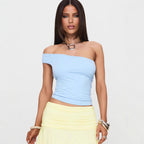 Damen Racerback Top mit tiefem V-Ausschnitt und elegantem Halterdesign R&B
