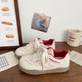 Damen Sportliche Sneaker mit atmungsaktiver Obermaterialstruktur und rutschfester Sohle