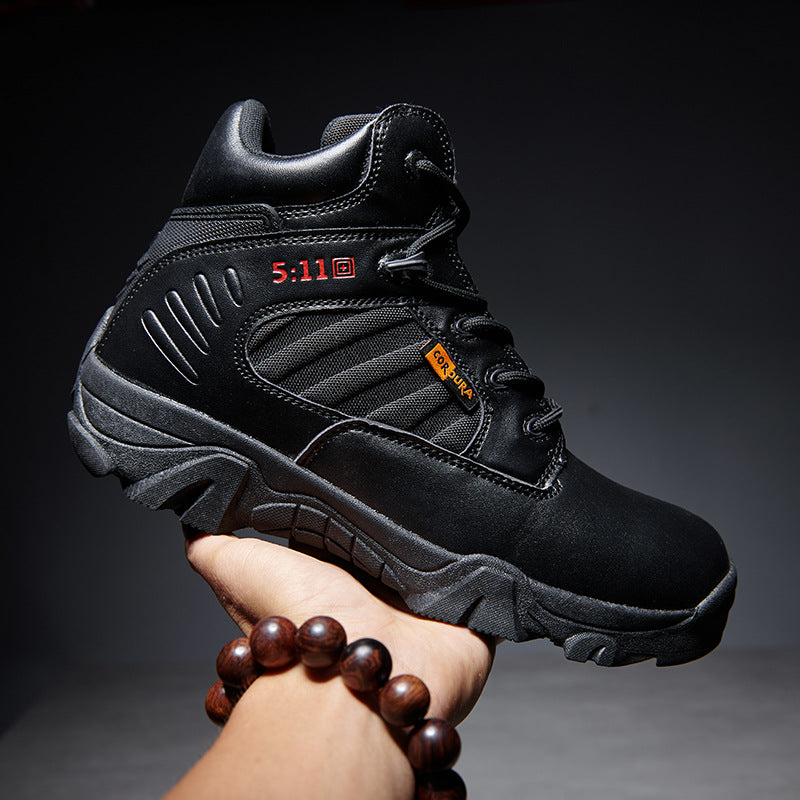 Herren Hochleistungs-Trekkingstiefel mit griffiger Sohle und atmungsaktiver Konstruktion R&B