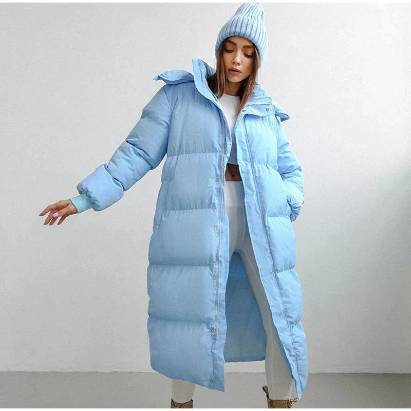 R&B | Warmer Puffed Daunen Wintermantel für Frauen Ideal für den Winter