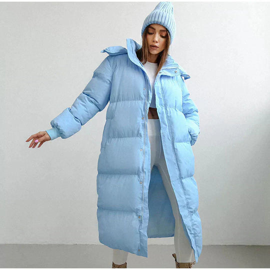 R&B | Lange mit Verstellbarer Kapuze für Frauen Ideal für Den Winter