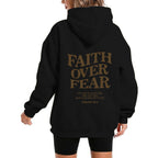 Damen Kapuzensweater mit motivierendem Schriftzug und bequemem Schnitt