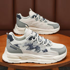 Damen Sportliche Sneakers mit stoßdämpfendem Sohlenprofil und atmungsaktiver Oberfläche