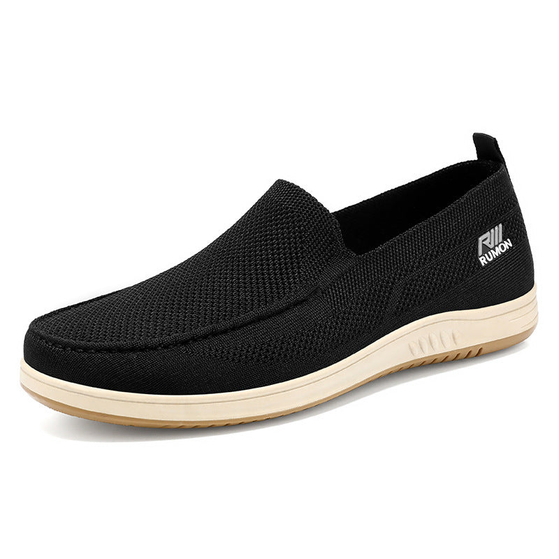 Damen Atmungsaktive Slip-On Schuhe mit komfortablem Fußbett R&B