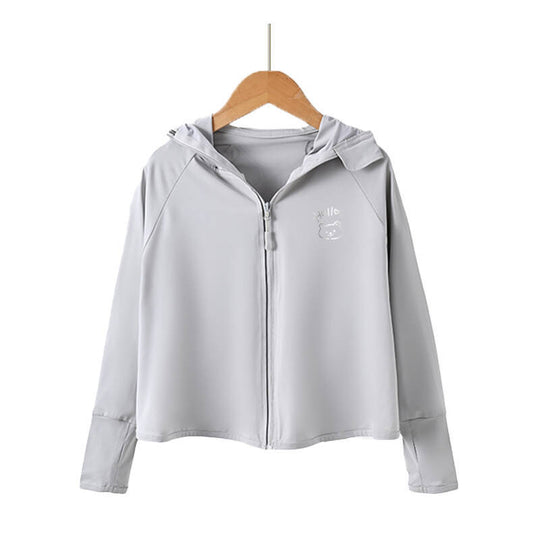 Damen Atmungsaktive Kapuzenjacke mit Anti-UV-Schutz R&B