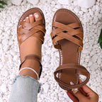 Damen Geflochtene Sandalen R&B