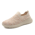 Damen Bequeme Slip-On Sneakers mit weichem Obermaterial