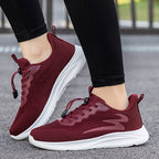 Damen Sportliche Lauf-Sneaker mit elastischem Schnellschnürsystem R&B