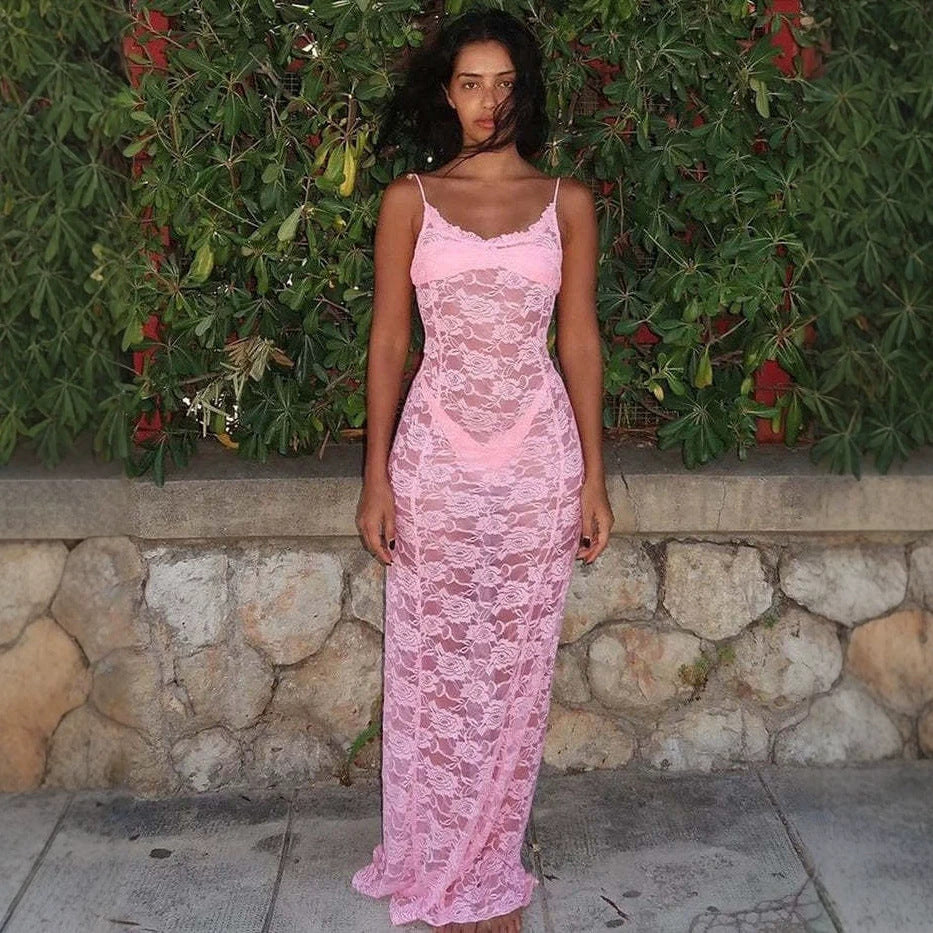 Damen Spitzenkleid im eleganten A-Linien-Schnitt R&B