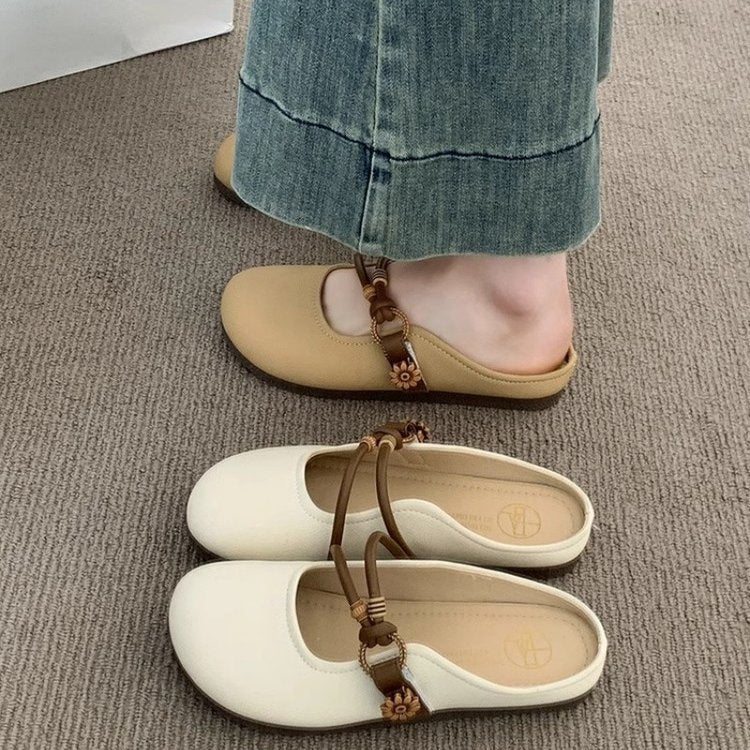 Damen Modische Clogs mit verstellbarem Riemen und komfortabler Sohle R&B