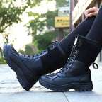 Damen Gefütterte Winterstiefel mit rutschfester Sohle und isolierendem Innenfutter R&B