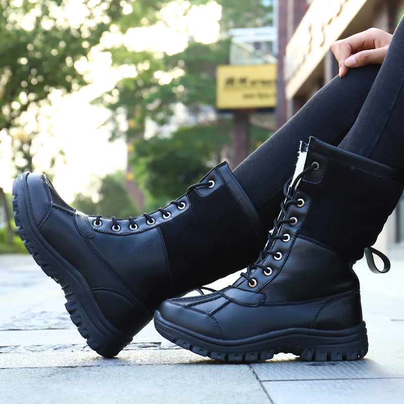 Damen Gefütterte Winterstiefel mit rutschfester Sohle und isolierendem Innenfutter R&B
