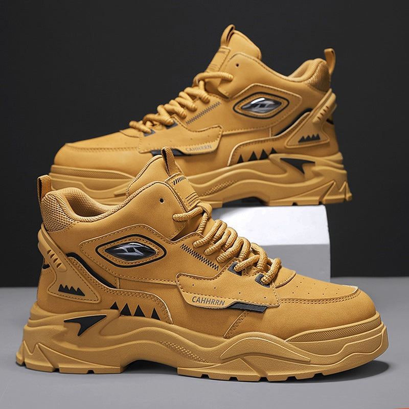 Damen Sportliche High-Top Sneakers mit dynamischem Design und rutschfester Sohle R&B