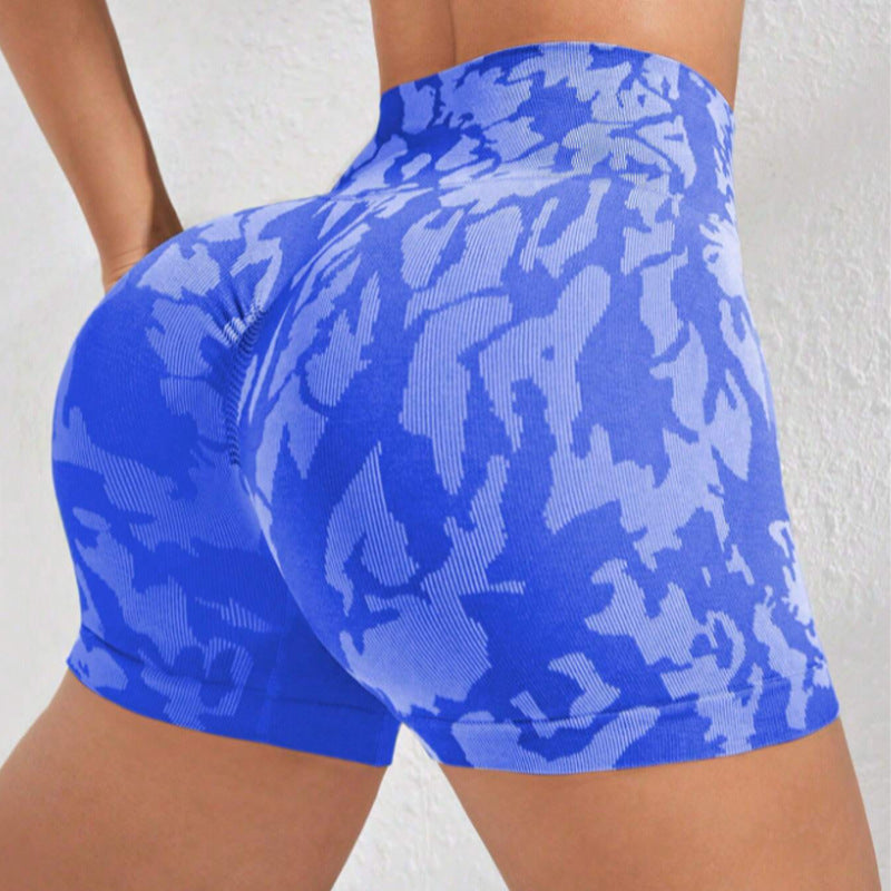 Damen Sportliche Ripp-Shorts mit hohem Bund und optimierter Passform R&B