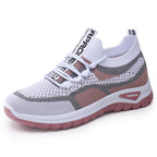 Damen Komfortable und atmungsaktive Sneakers mit elastischem Einstieg und flexibler Sohle R&B