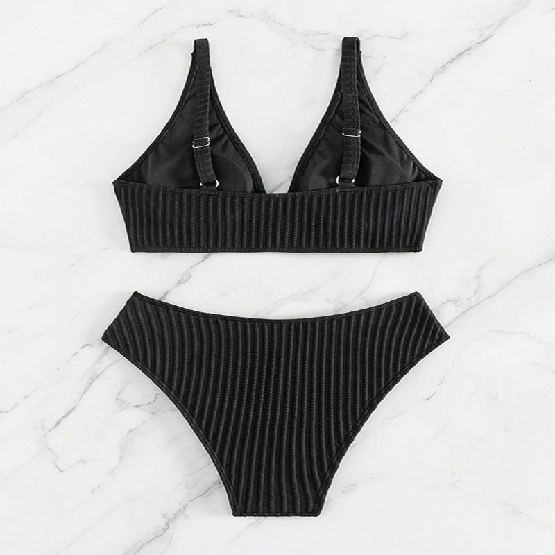 Damen Designer-Bikini mit raffiniertem Schnitt R&B