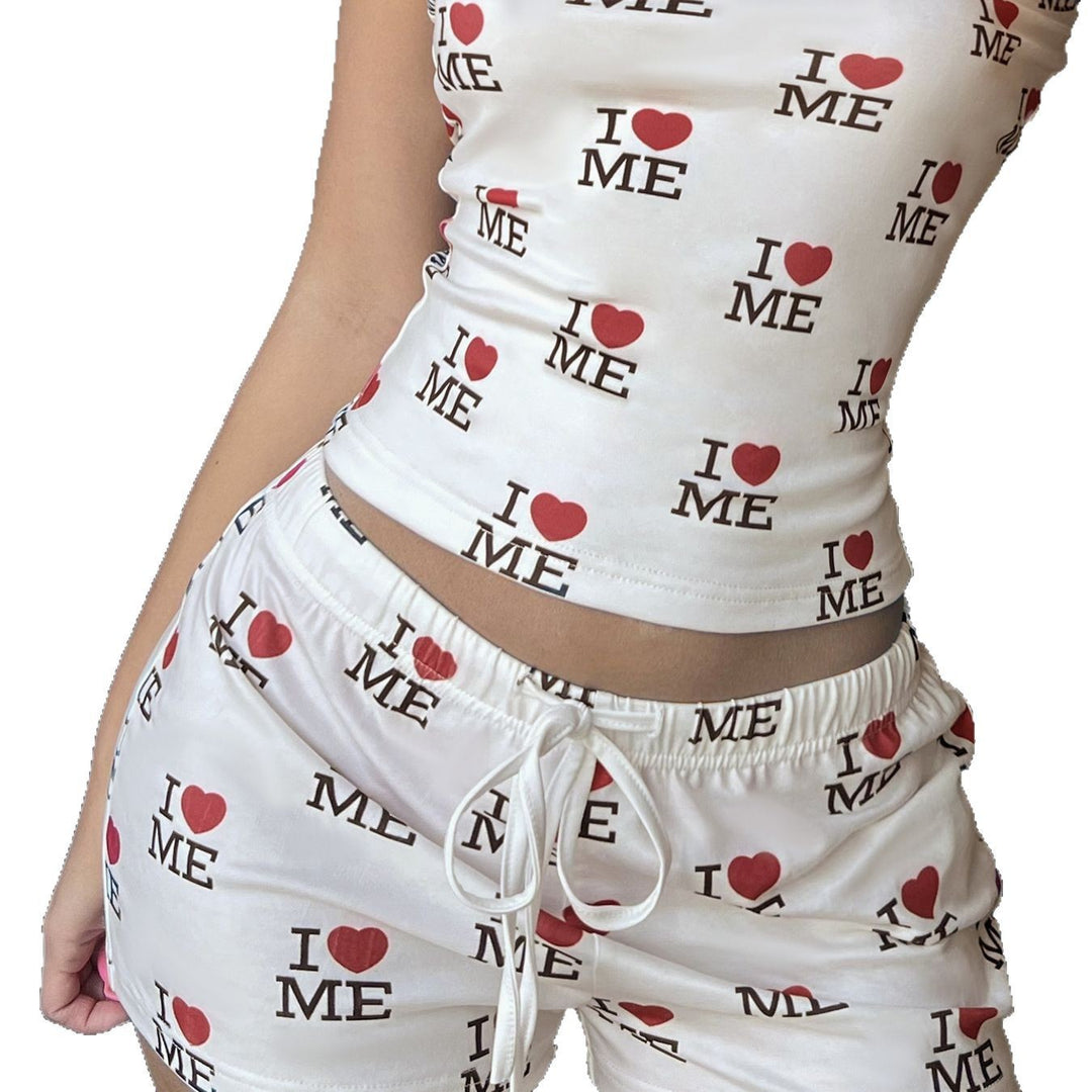 Damen Bandeau-Top mit modischem Druck R&B